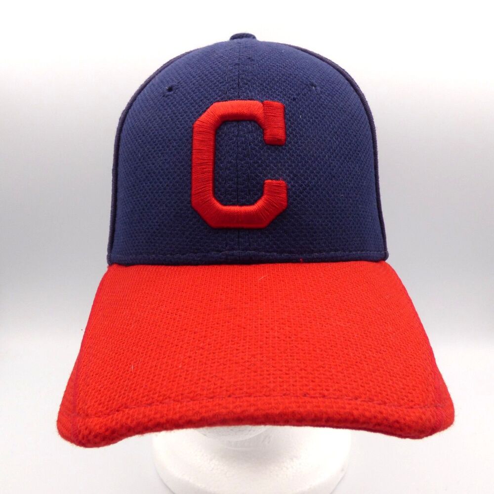 New Era 39THIRTY Cleveland Indians 2019 Batting Practice Hat Cap Mens S/M NWT